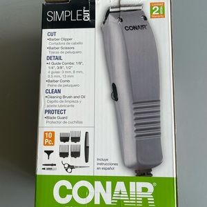 EUC Conair Simple Haircut Kit 10pc